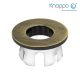 Knoppo Messing Design Eye Bronze brushed