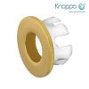 Knoppo Messing Eye Gold Design brushed